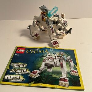Lego Chima 70127 wolf legend beast with minifigure